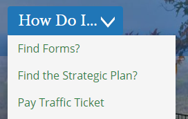 Example of "How do I" Menu